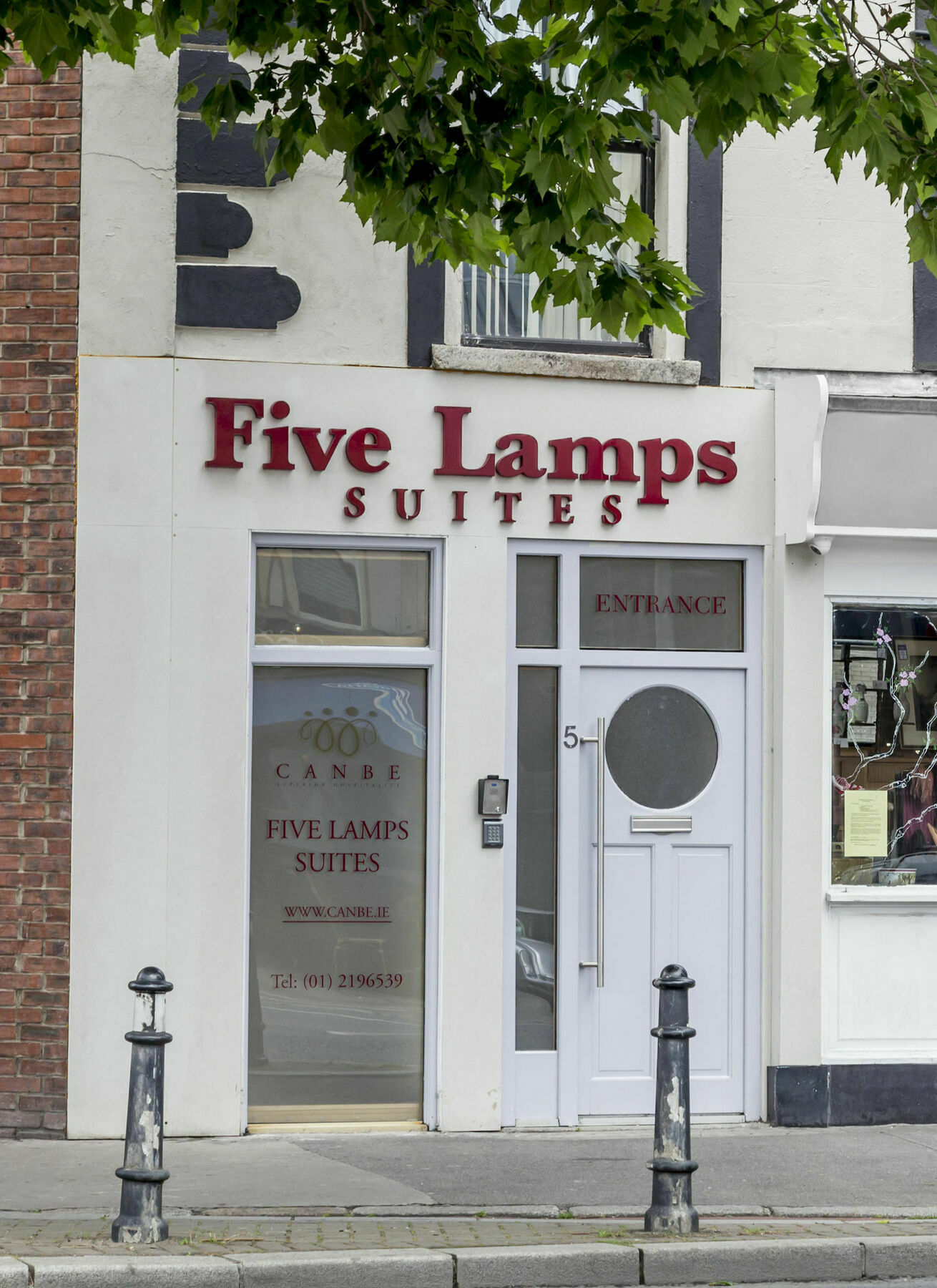 Five Lamps Suites Дублин Экстерьер фото